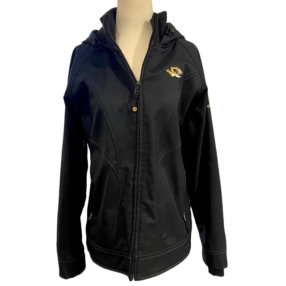 Black Women's Jacket with Logo